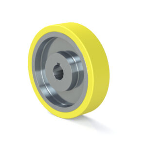 Wheel, 80 Durameter, Yellow, HydroCat Compatible, APEX Part #, 17-135, OEM Replacement Part, # A-00970-1