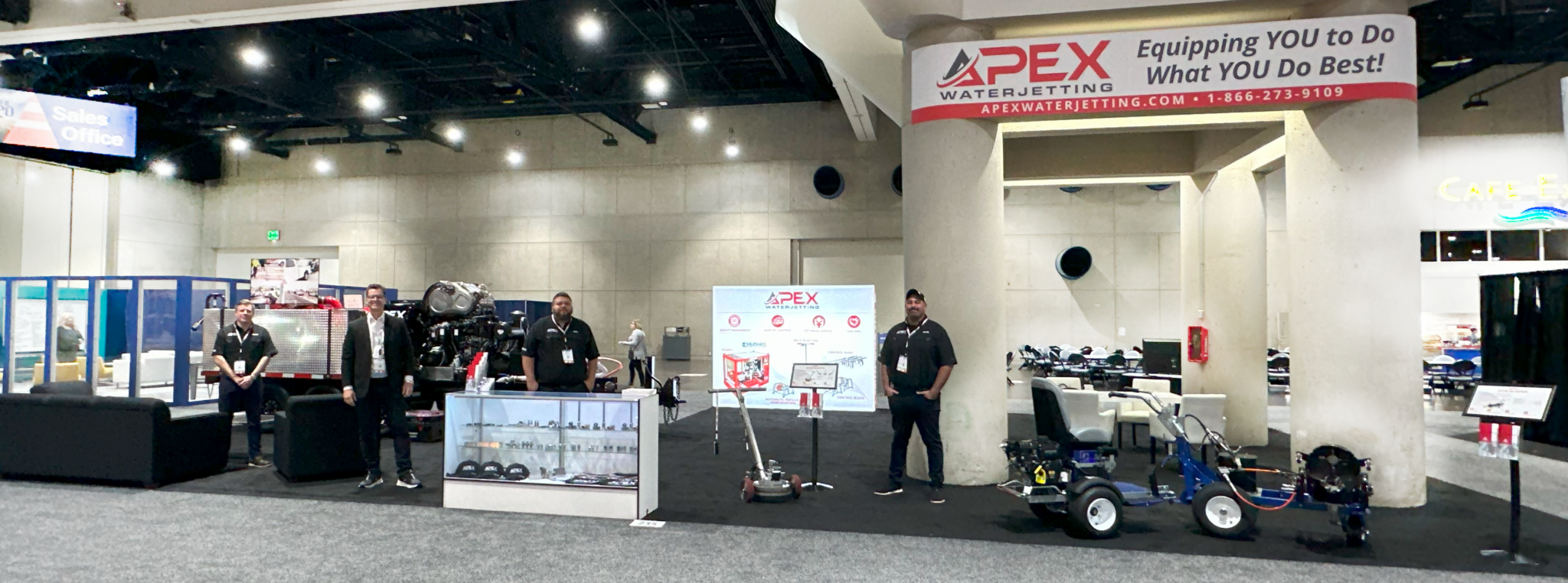 APEX Waterjetting Global at ATSSA Expo 2024 APEX Waterjetting Global