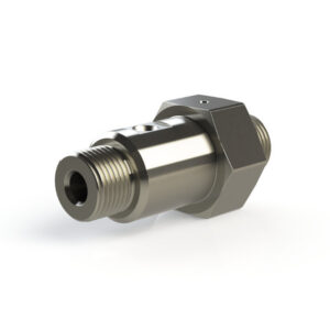 Valve Block, M x M, Dry Shut, UHP Actuator, FLOW® Compatible
