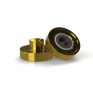 Brass Back Up Ring, Cobra Swivel