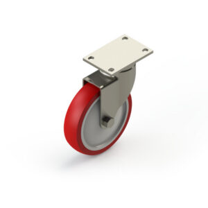 Wheel, Rear, 5" w/ Polyurethane Tread
