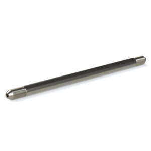 Nipple, 9/16 HP X 11” OAL, Coned and Threaded