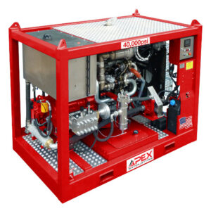 APEX Hughes UB30, 40,000 psi at 6.5 gpm (2750 bar at 25 lpm)